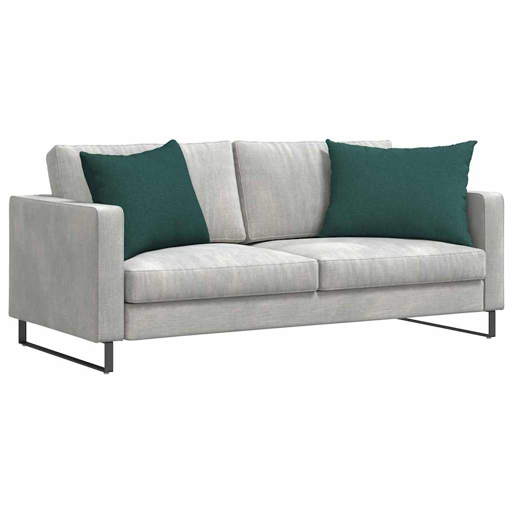 Sofa Pagalvės 2 pcs Tamsiai žalia 70 x 50 cm audinys