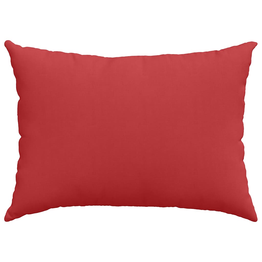 Sofa Pagalvės 2 pcs Raudona 70 x 50 cm audinys