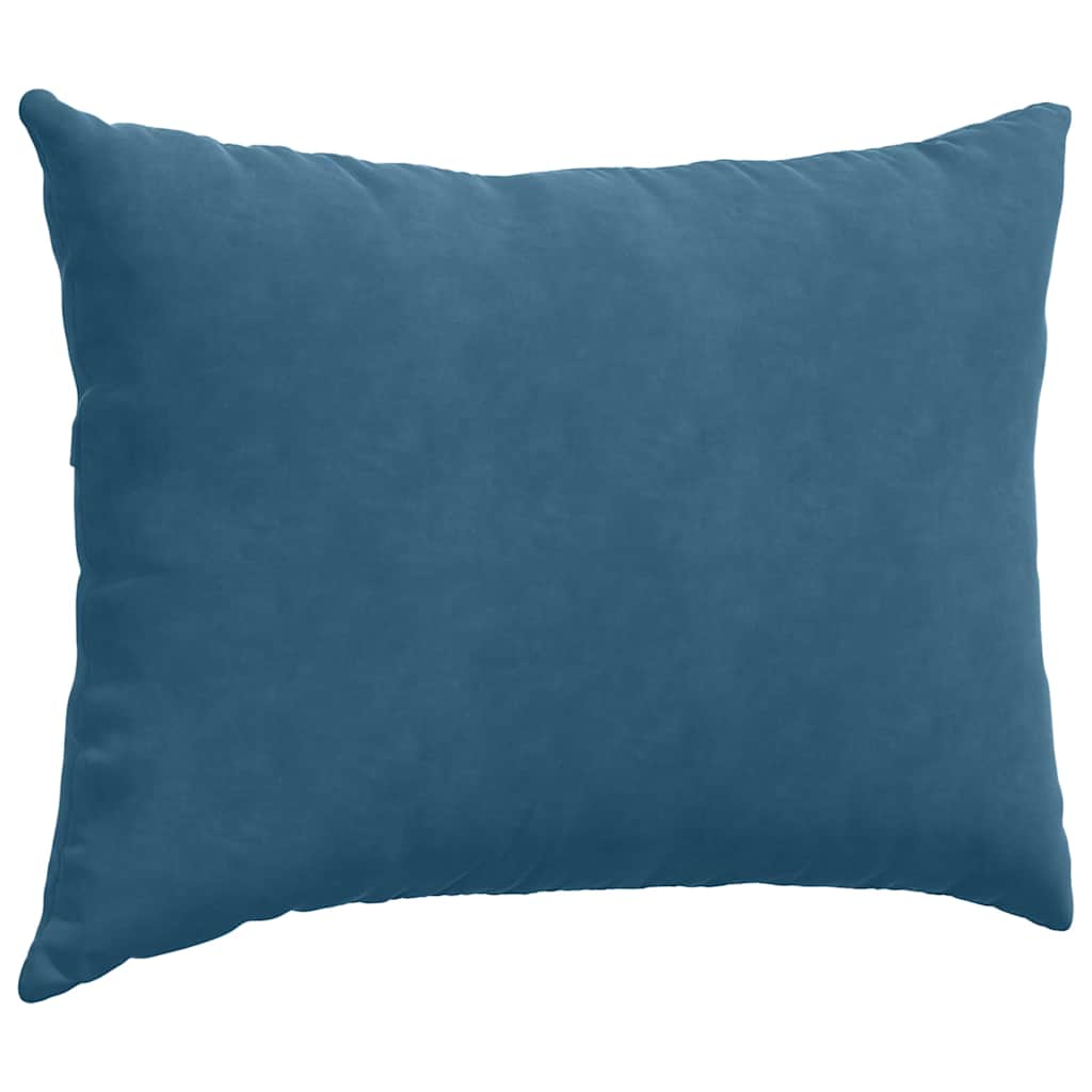 Sofa Cushions 2 pcs Blue 70 x 50 cm Corduroy fabric