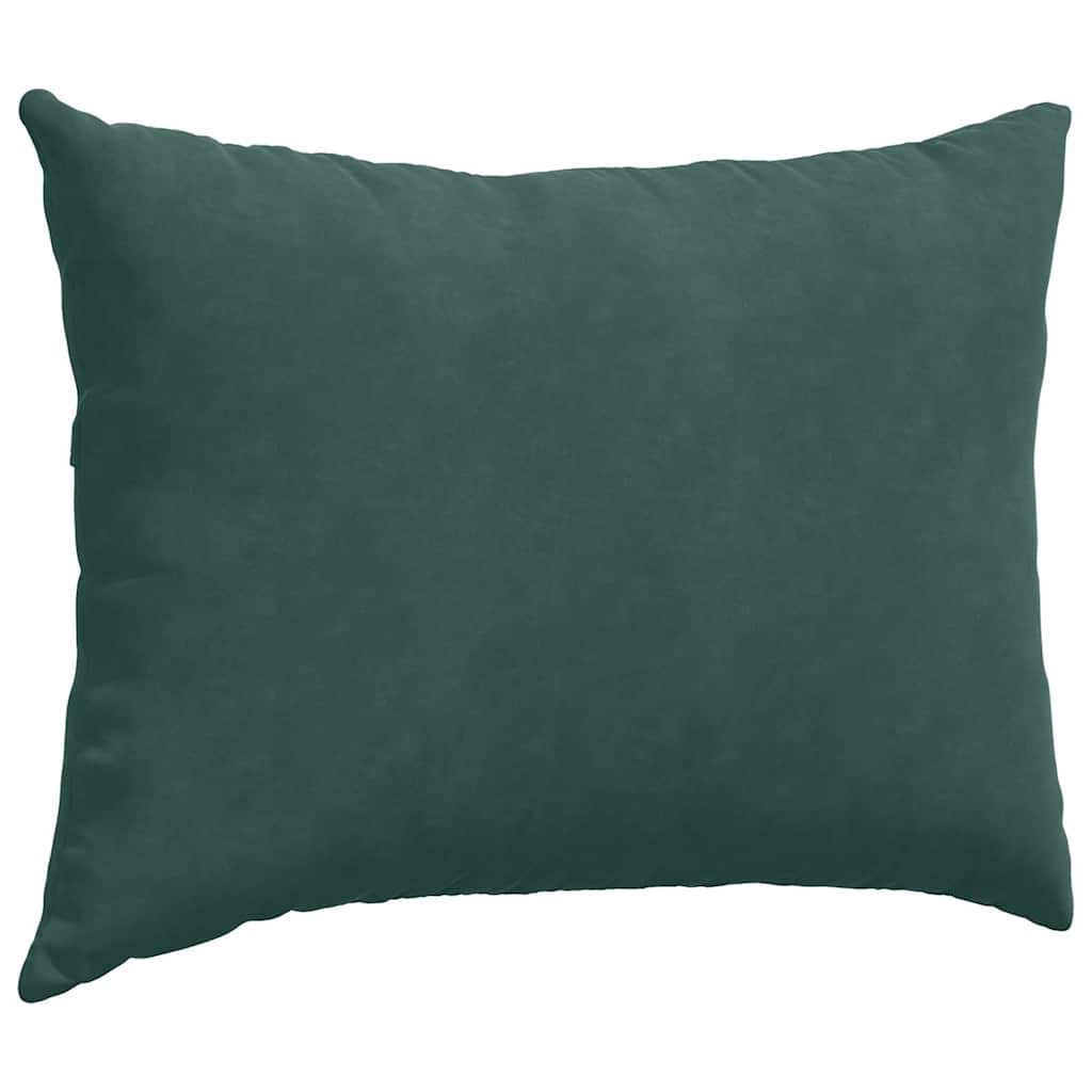 Sofa Pagalvės 2 pcs Tamsiai žalia 70 x 50 cm Kordūrinis audinys