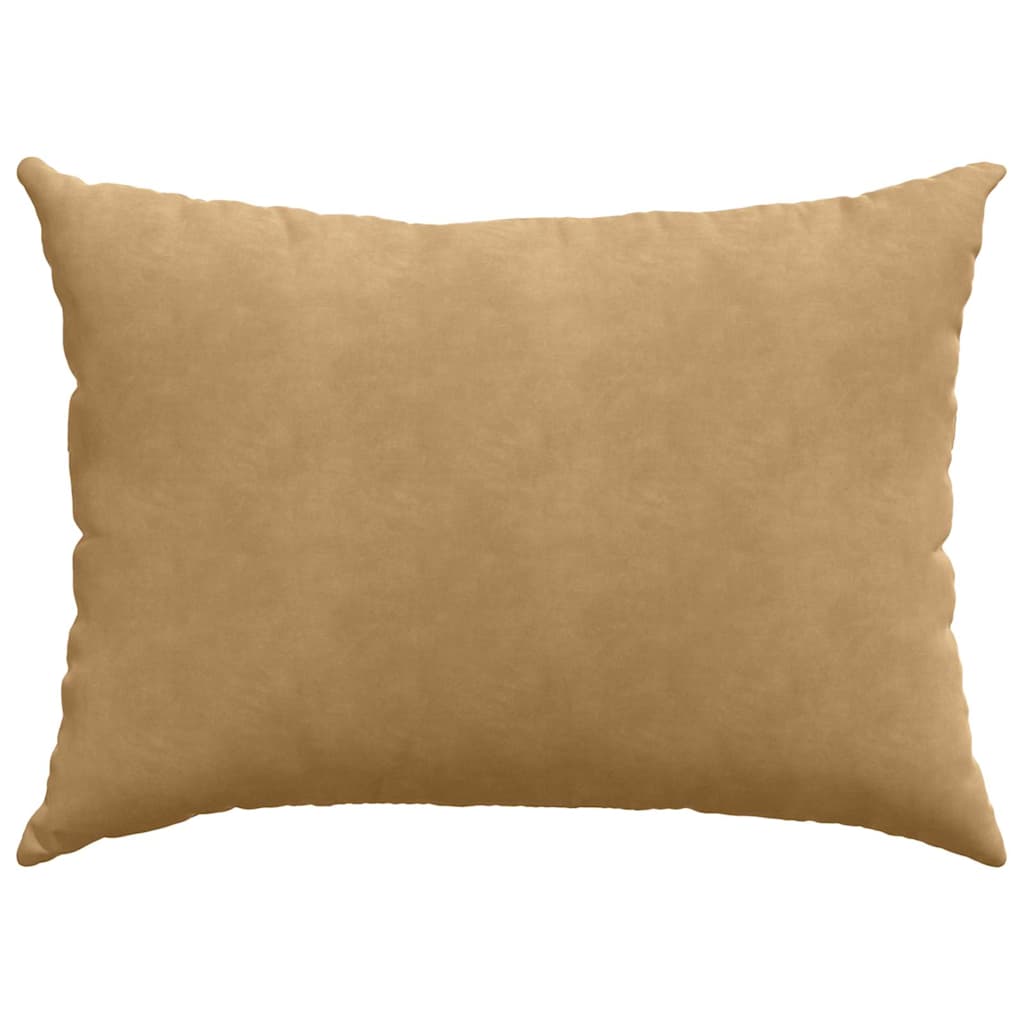 Sofa Pagalvės 2 pcs Ruda 70 x 50 cm Kordūrinis audinys