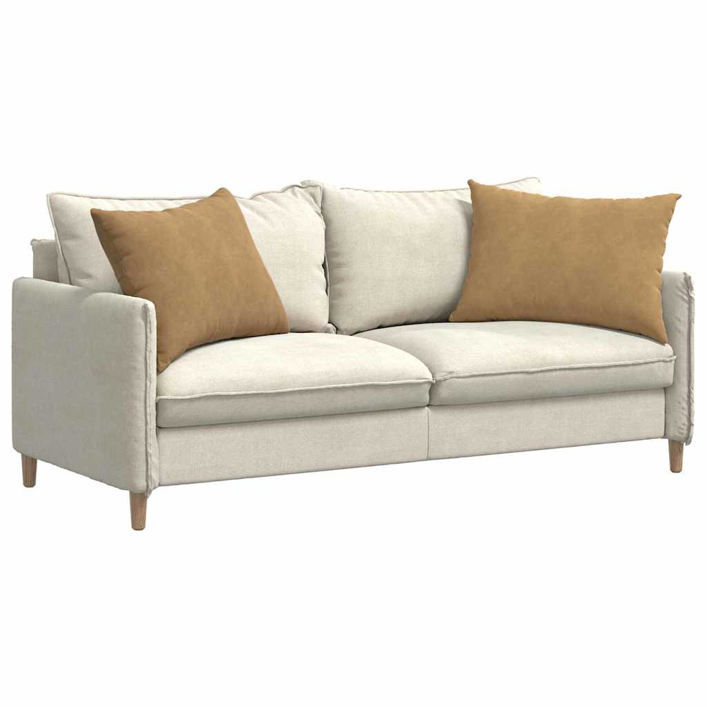 Sofa Pagalvės 2 pcs Ruda 70 x 50 cm Kordūrinis audinys