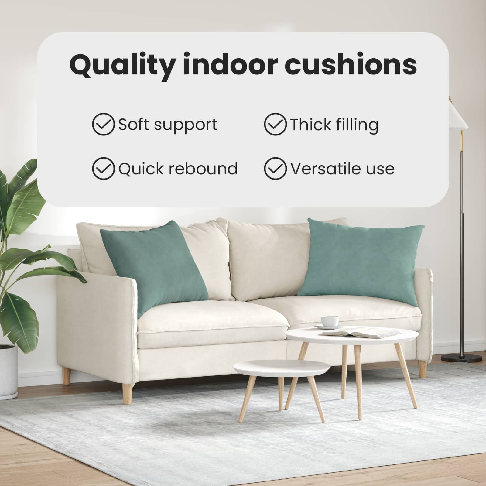 Sofa Pagalvės 2 pcs Jūrinė žalia 70 x 50 cm Kordūrinis audinys