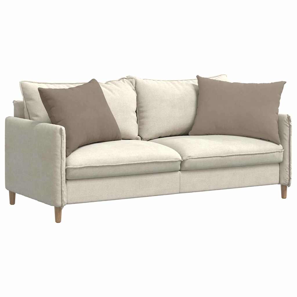 Sofa Pagalvės 2 pcs Taupe 70 x 50 cm audinys