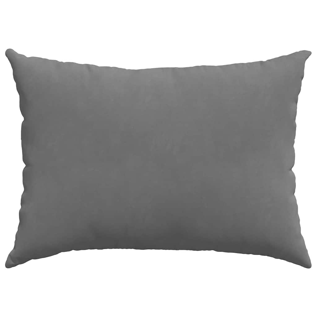 Sofa Pagalvės 2 pcs Tamsiai pilka 70 x 50 cm audinys