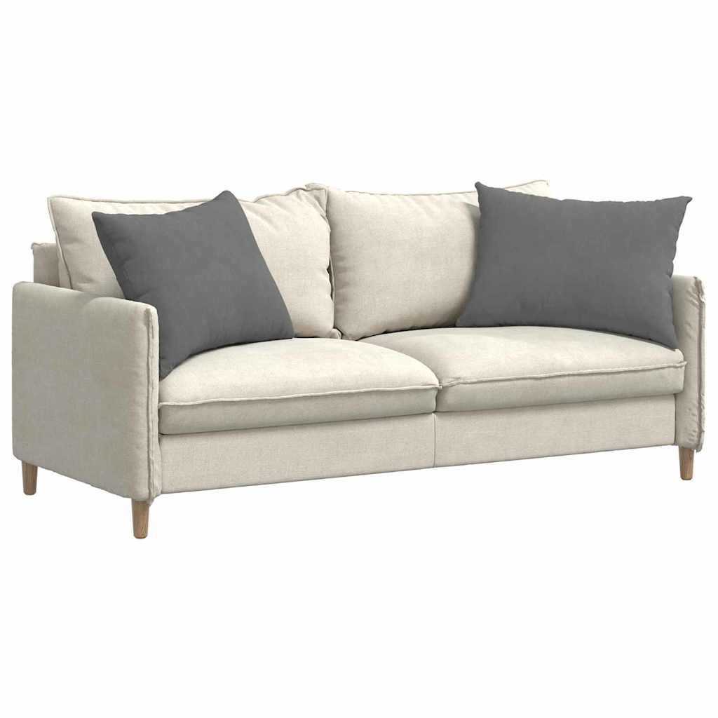 Sofa Pagalvės 2 pcs Tamsiai pilka 70 x 50 cm audinys