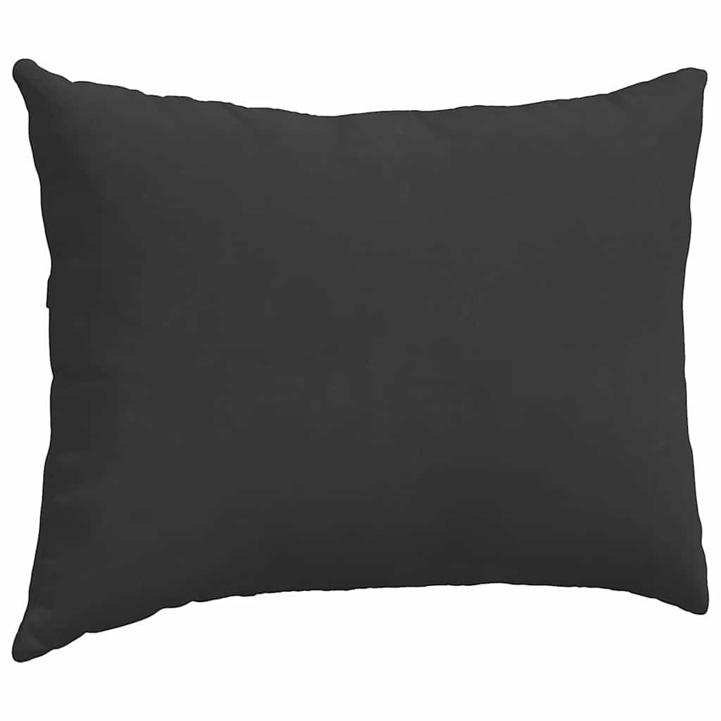 Sofa Pagalvės 2 pcs Juoda 70 x 50 cm audinys
