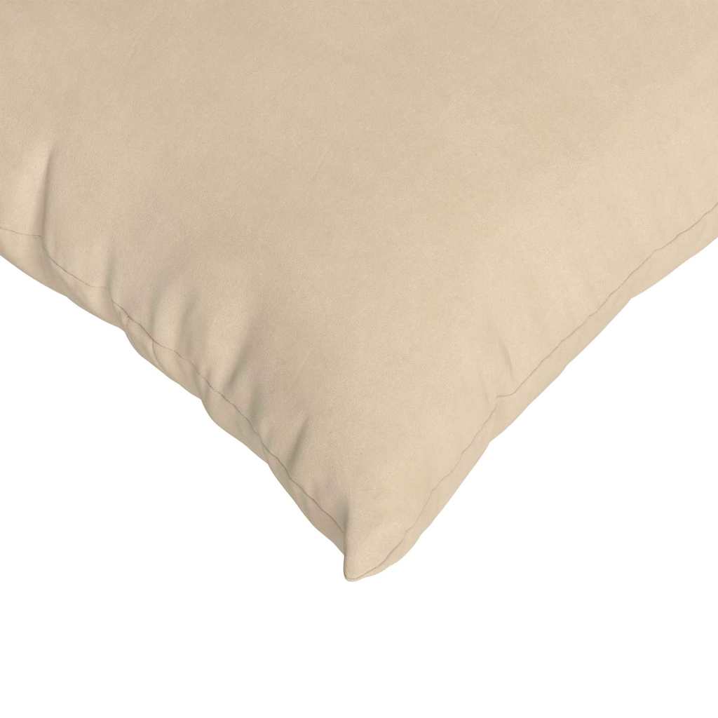Sofa Pagalvės 2 pcs Kreminė 70 x 50 cm audinys