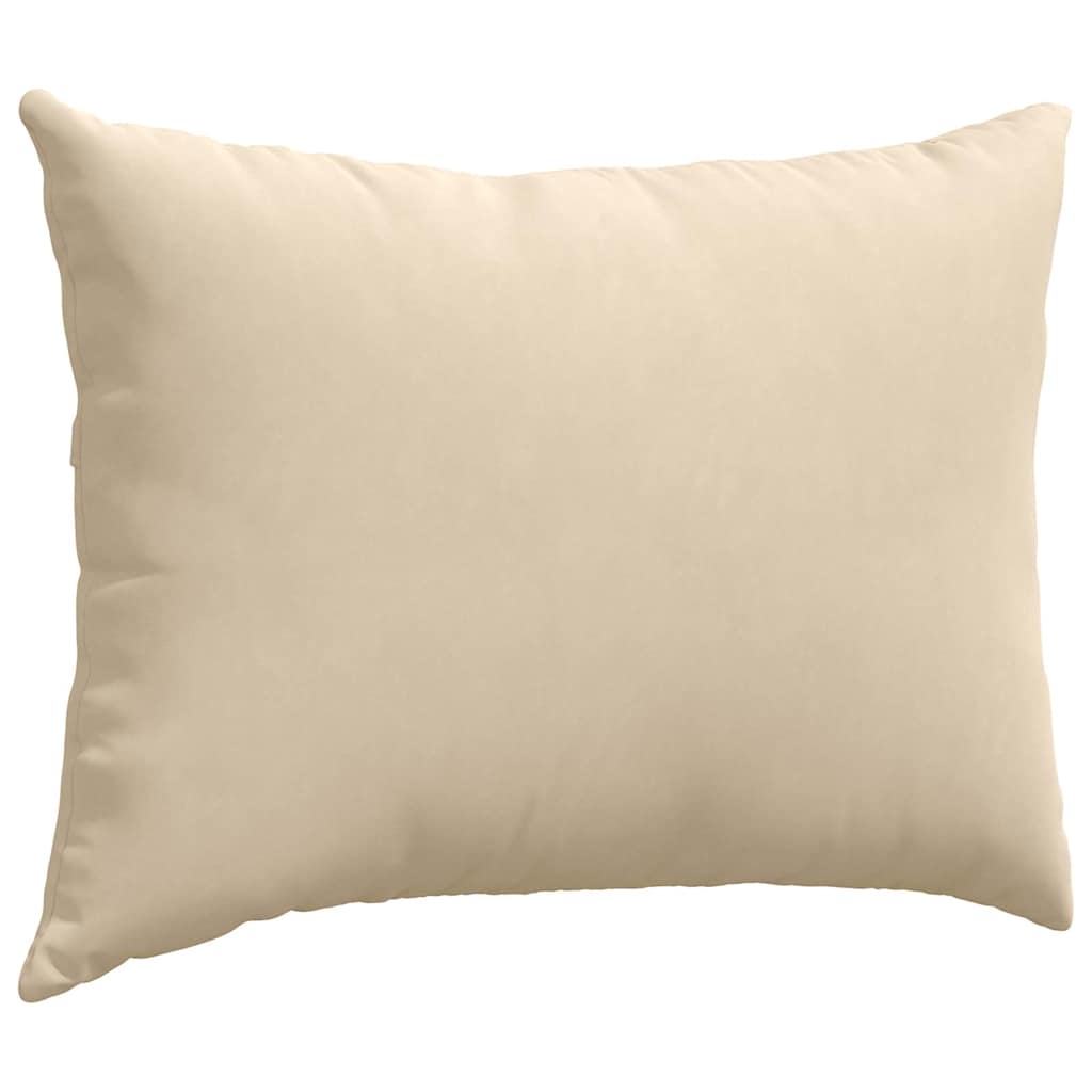 Sofa Pagalvės 2 pcs Kreminė 70 x 50 cm audinys