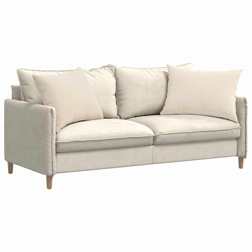 Sofa Pagalvės 2 pcs Smėlio 70 x 50 cm audinys