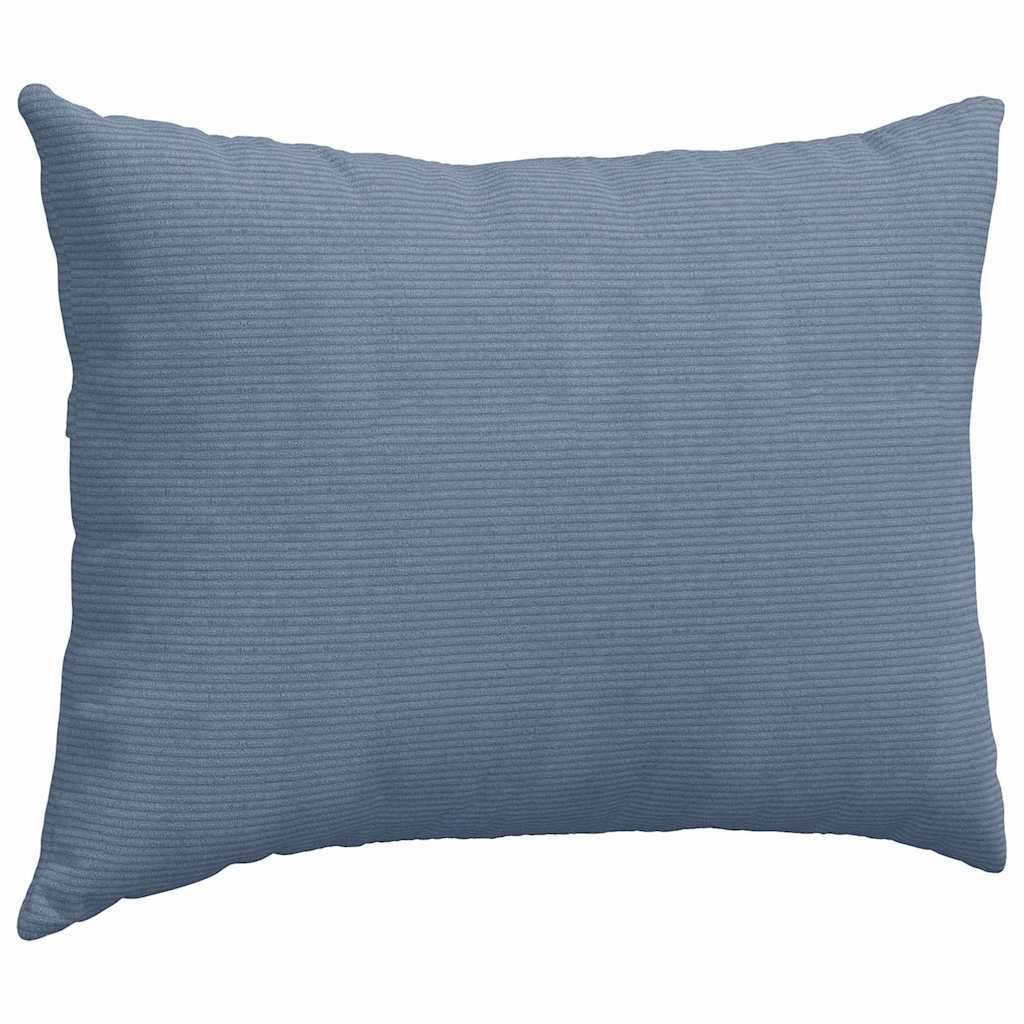 Sofa Pagalvės 2 pcs Mėlyna 70 x 50 cm Kordūrinis audinys