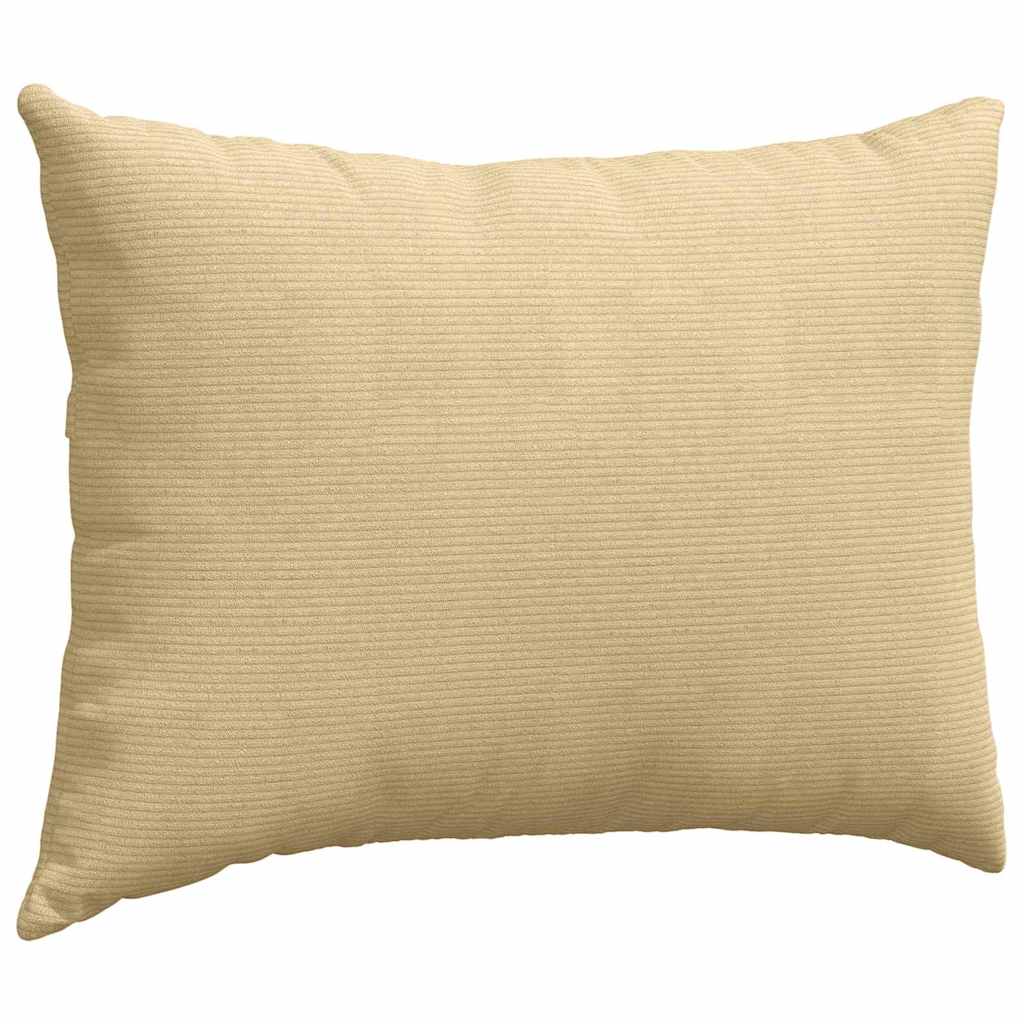 Sofa Pagalvės 2 pcs Pilkai žalia 70 x 50 cm Kordūrinis audinys