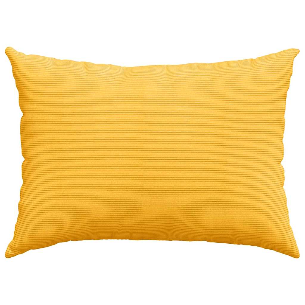 Sofa Pagalvės 2 pcs Šviesi geltona 70 x 50 cm