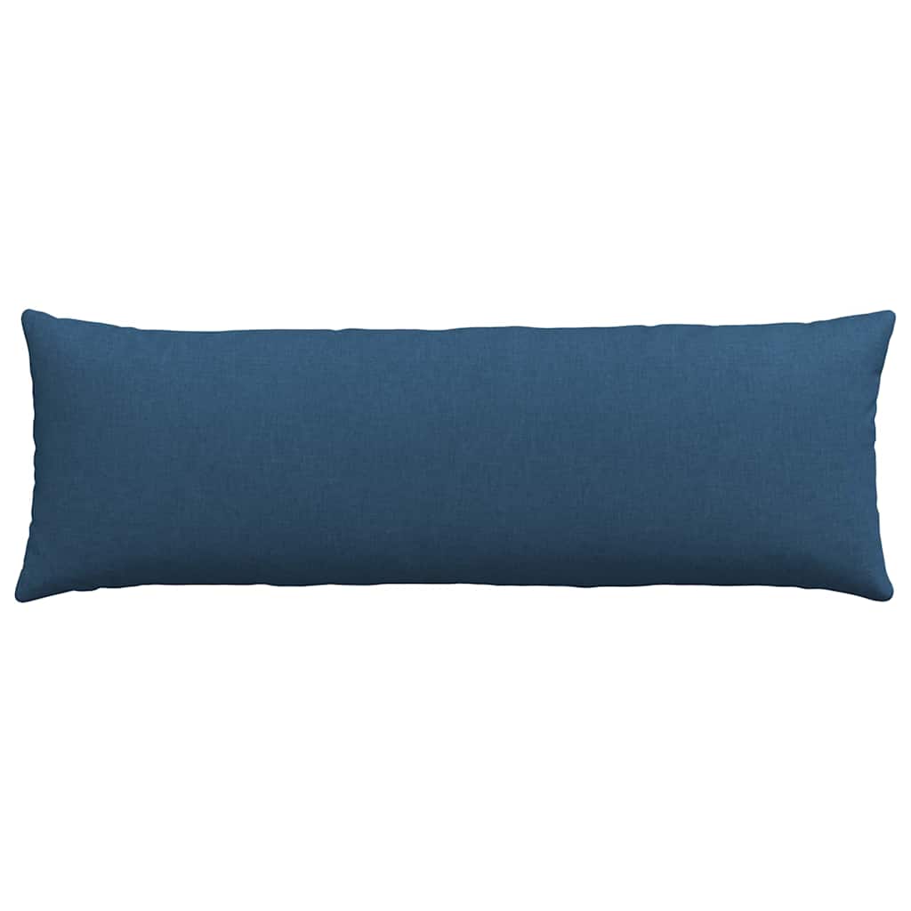 Sofa Pillows 2 pcs Blue 120 x 40 cm fabric