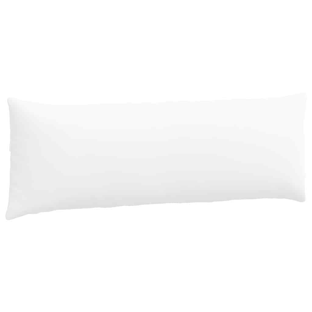 Sofa Pagalvės 2 pcs Balta 120 x 40 cm audinys