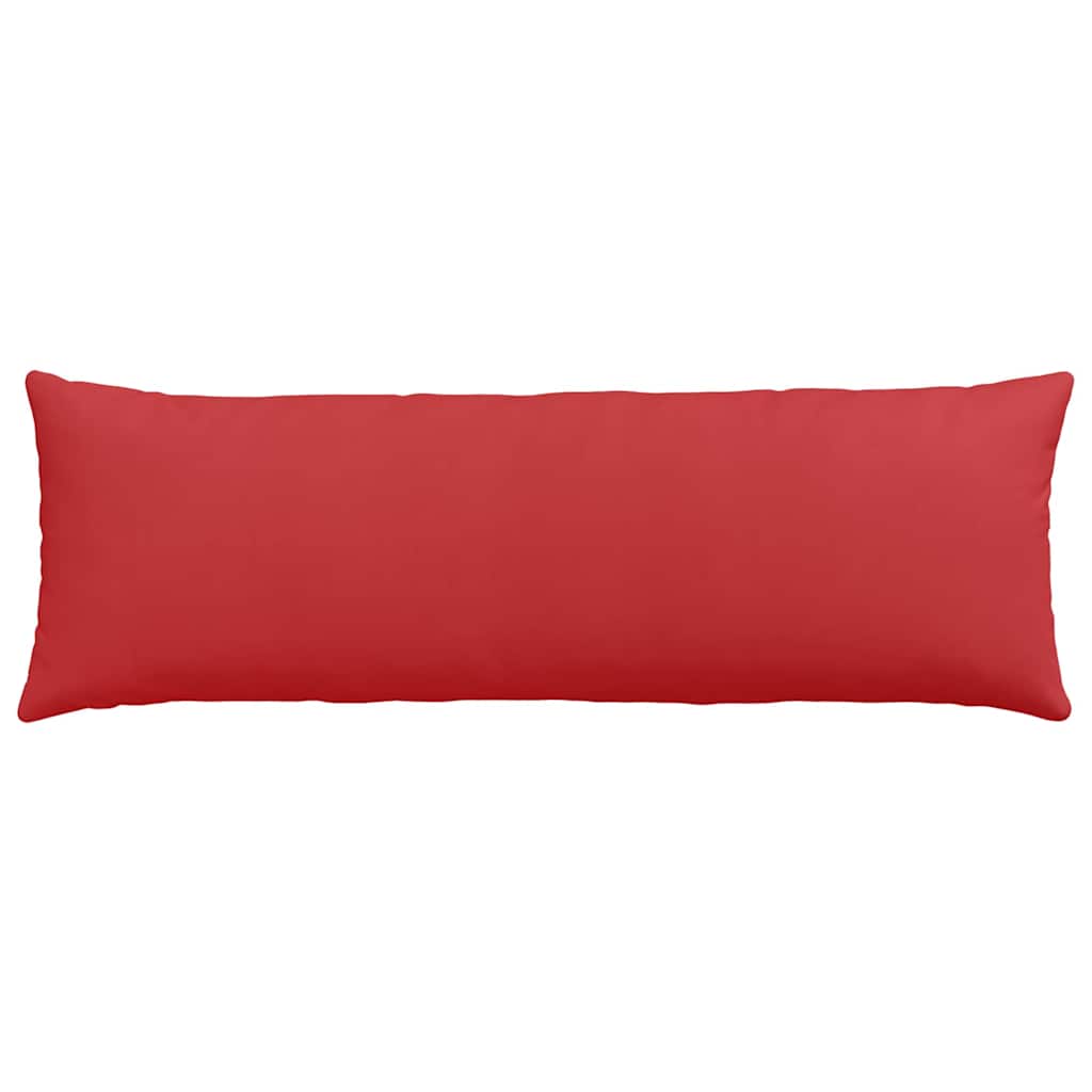Dīvāna Spilveni 2 gab. Sarkani 120 x 40 cm audums
