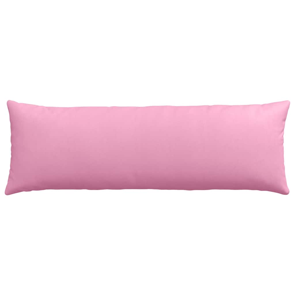 Sofa Pagalvės 2 pcs Rožinė 120 x 40 cm audinys