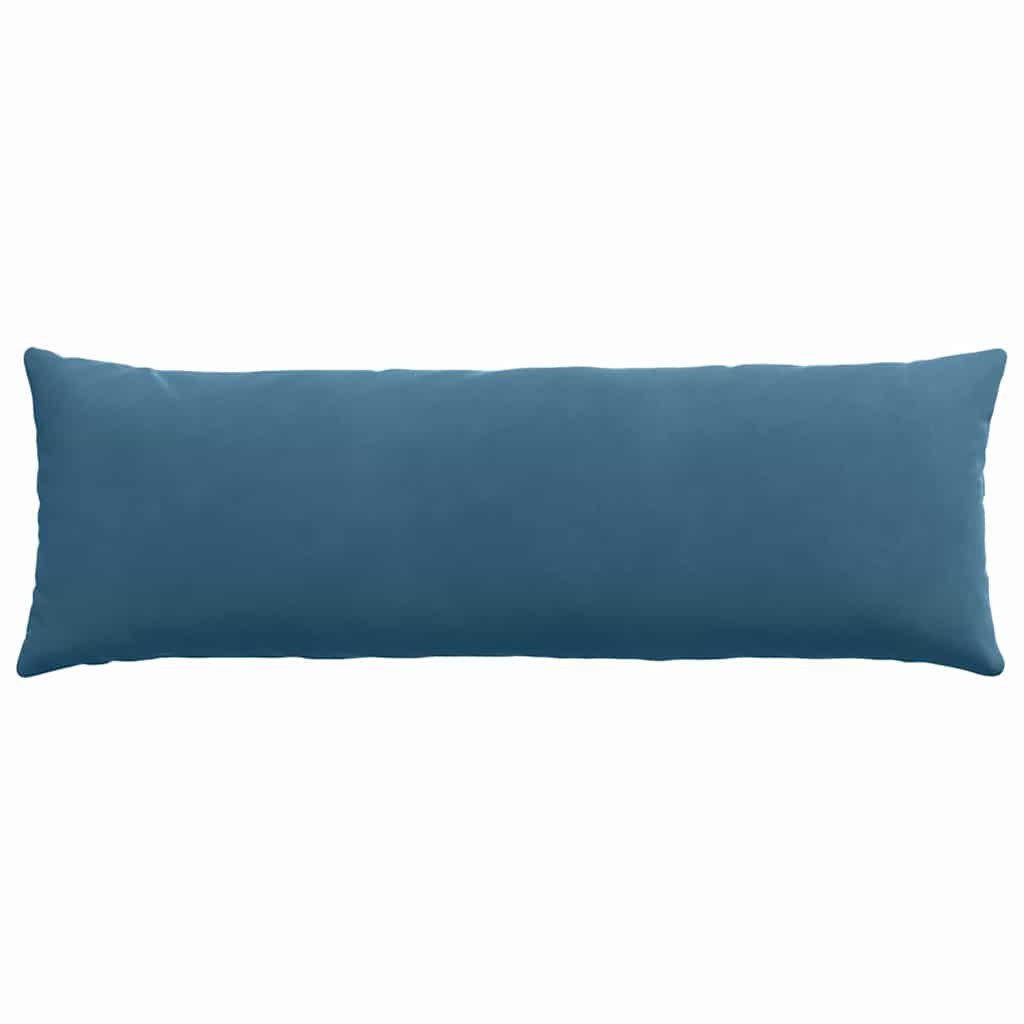 Sofa Pagalvės 2 pcs Mėlyna 120 x 40 cm Kordūrinis audinys