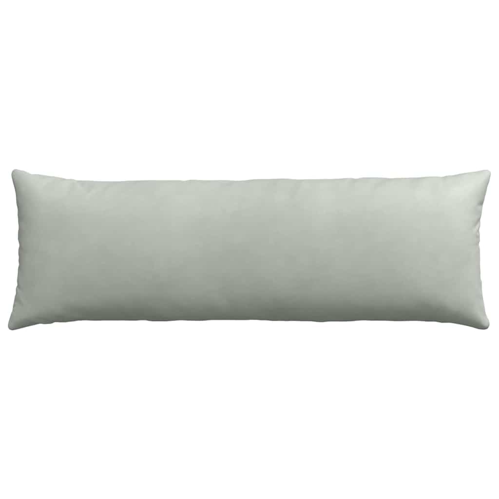Sofa Pagalvės 2 pcs Šviesiai pilka 120 x 40 cm