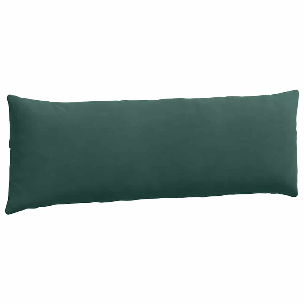 Sofa Pagalvės 2 pcs Tamsiai žalia 120 x 40 cm