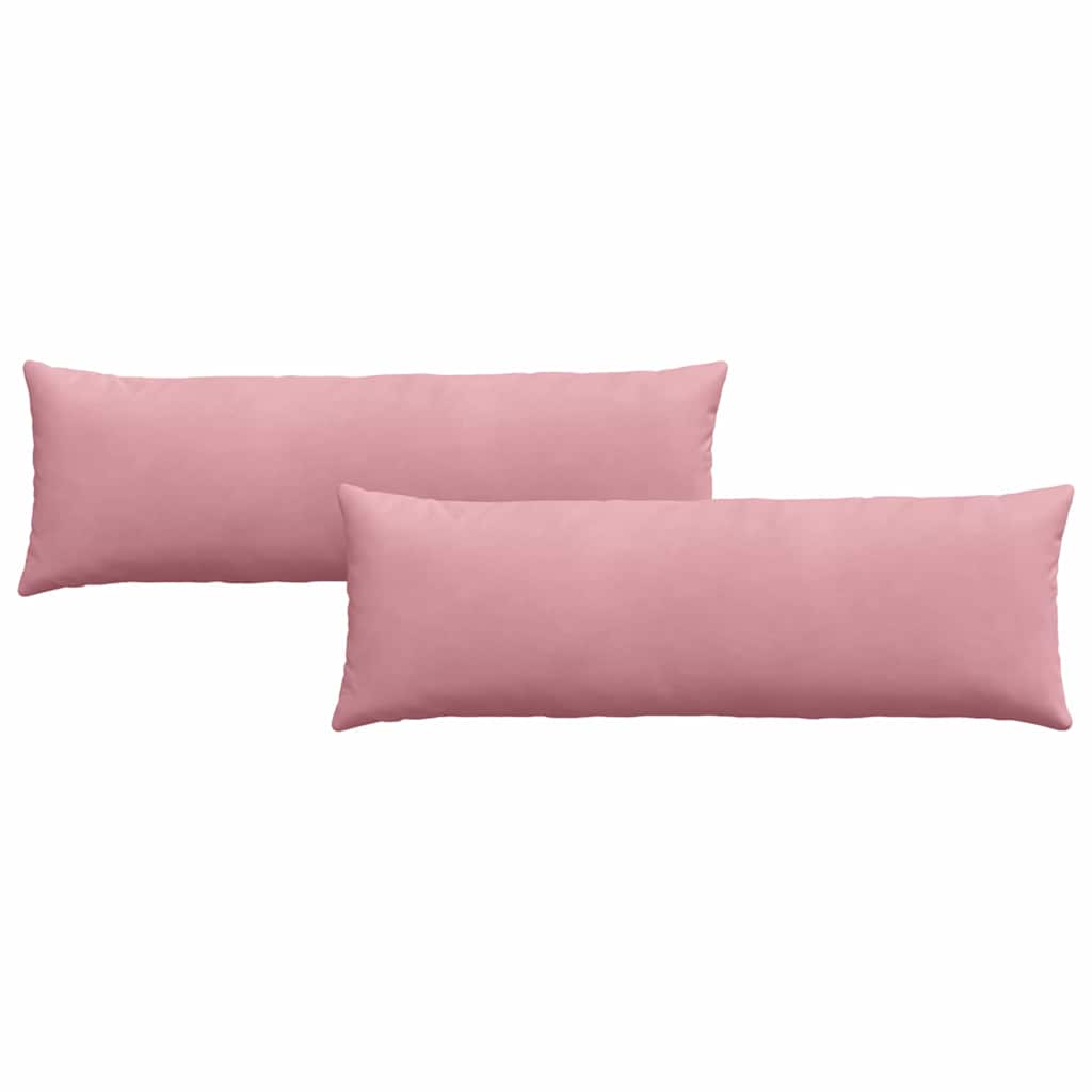 Sofa Cushions 2 pcs Pink 120 x 40 cm Cordura Fabric