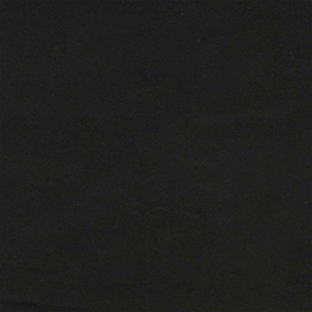 Sofa Cushions 2 pcs Black 120 x 40 cm Corduroy Fabric