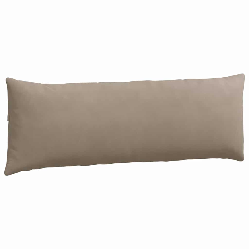 Sofa Pagalvės 2 pcs Taupe 120 x 40 cm audinys