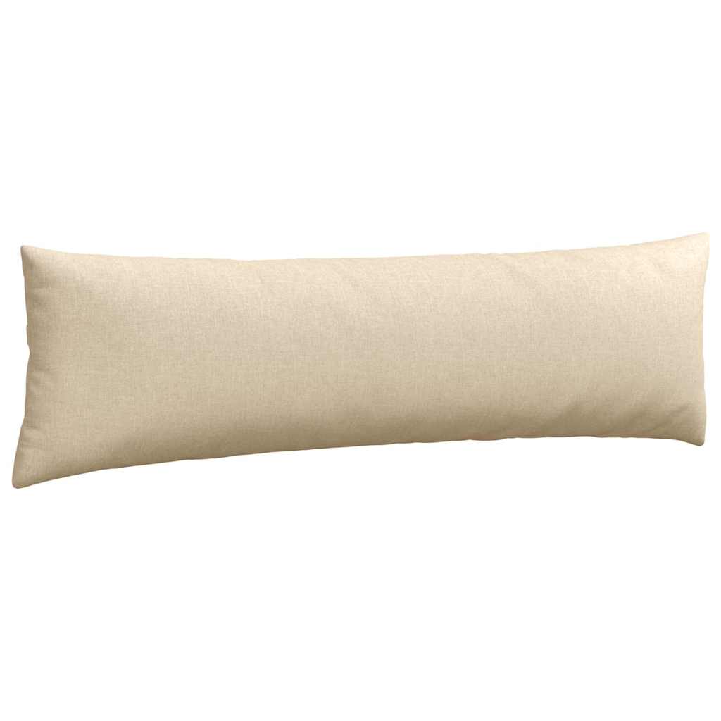 Sofa Pagalvės 2 pcs Kreminė 145 x 40 cm audinys