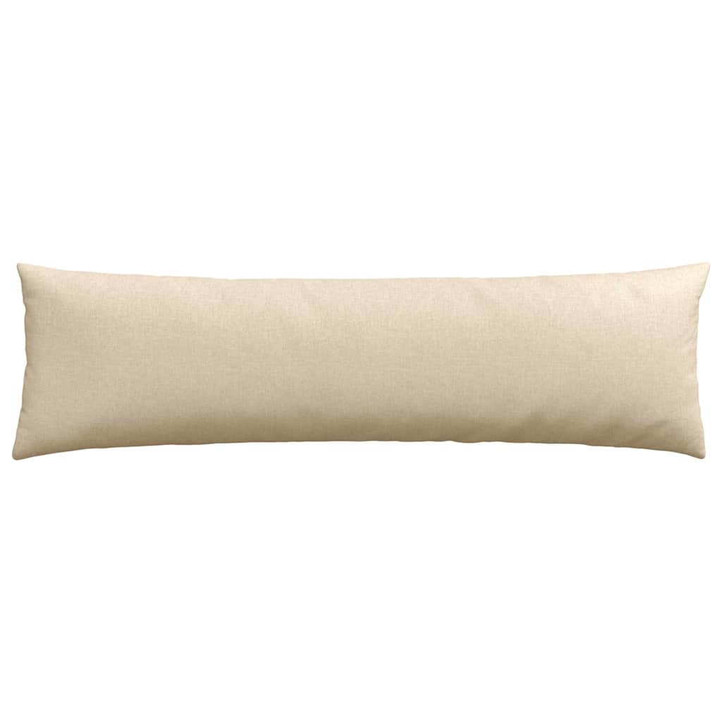 Sofa Pagalvės 2 pcs Kreminė 145 x 40 cm audinys
