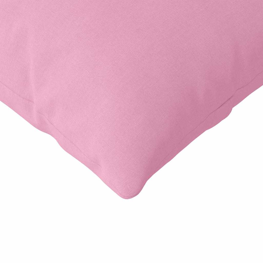 Sofa Pagalvės 2 pcs Rožinė 145 x 40 cm audinys