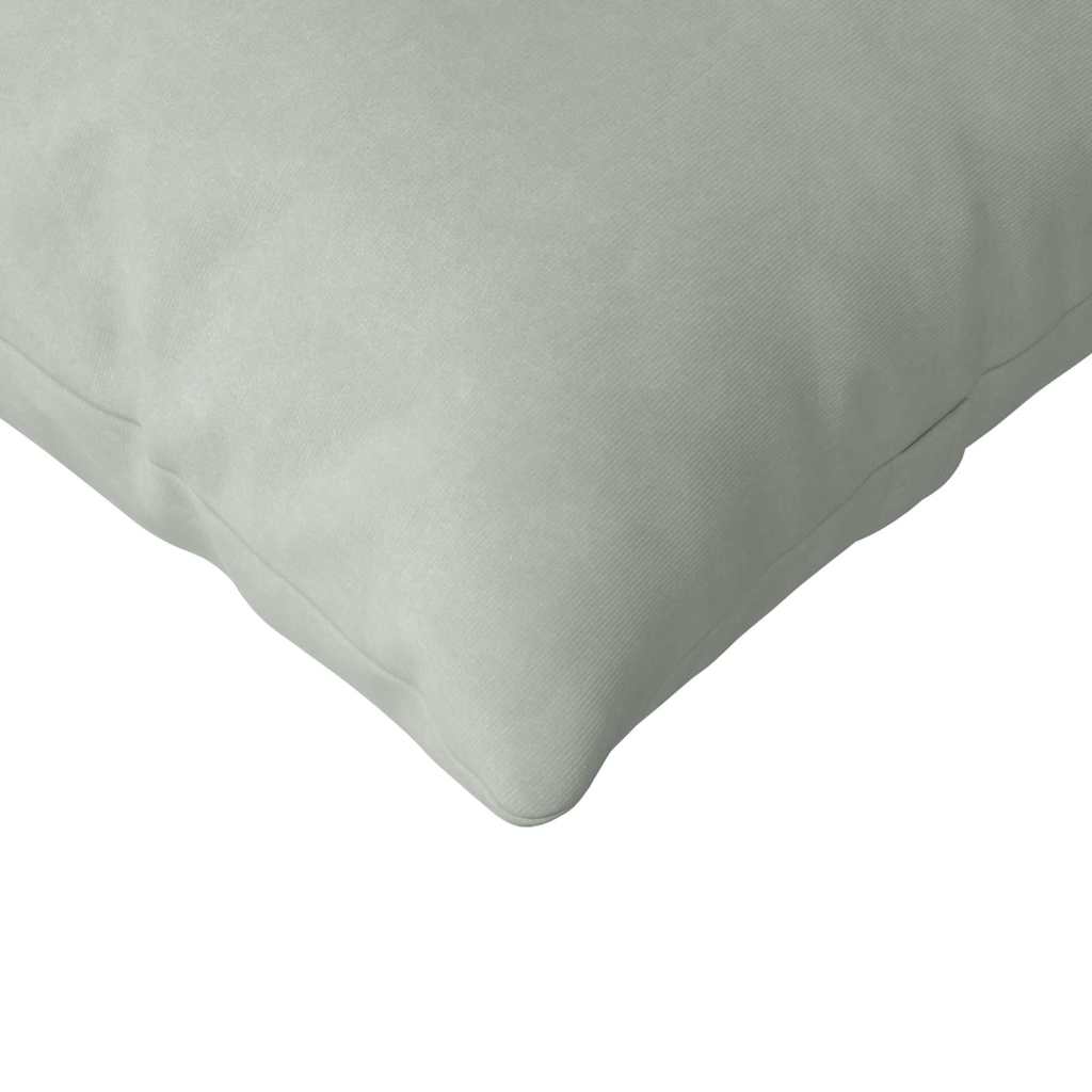 Sofa Pagalvės 2 pcs Šviesiai pilka 145 x 40 cm