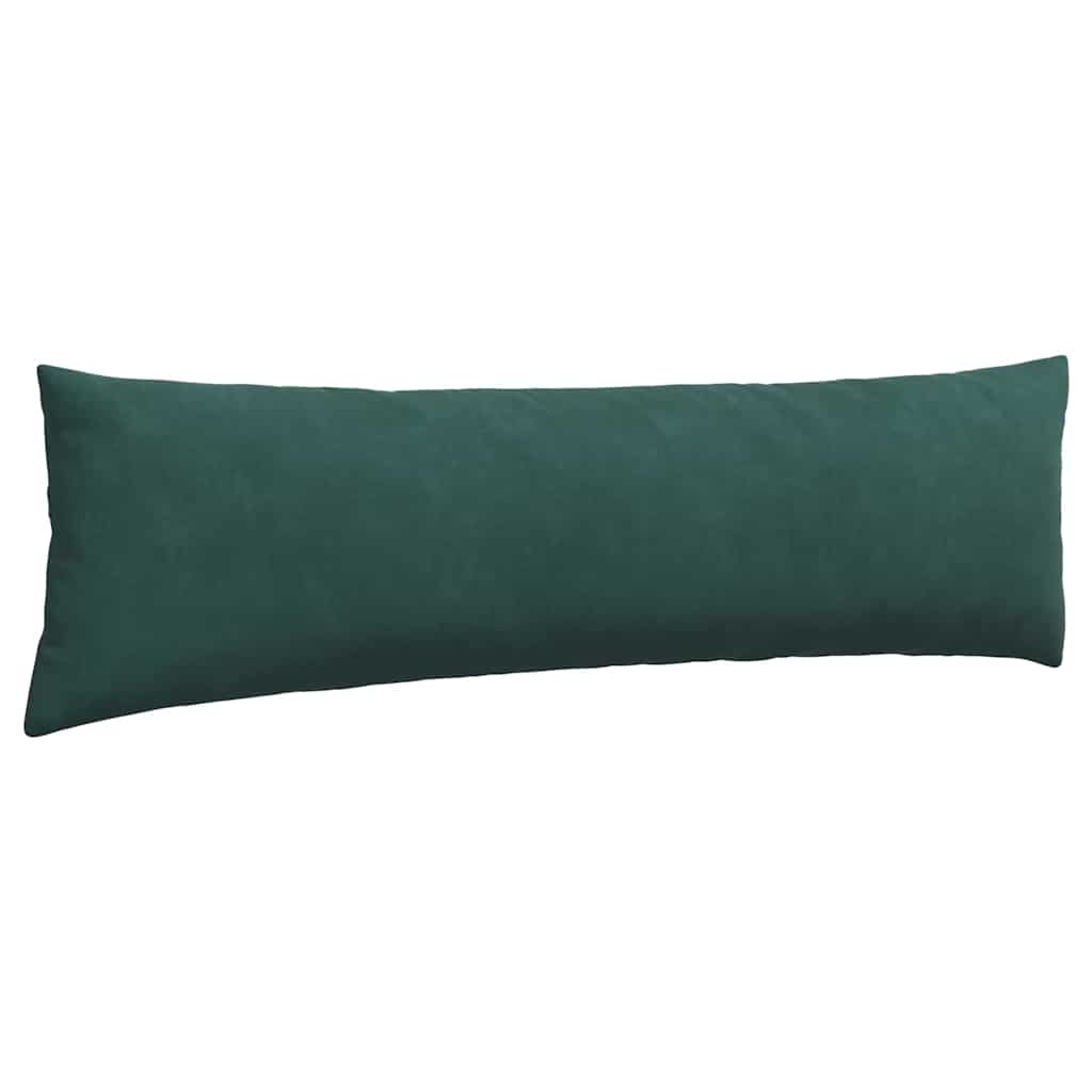 Sofa Cushions 2 pcs Dark green 145 x 40 cm