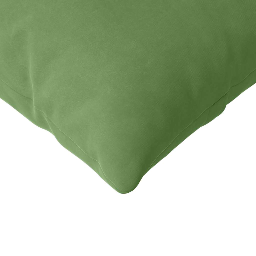 Sofa Pagalvės 2 pcs Šviesiai žalia 145 x 40 cm