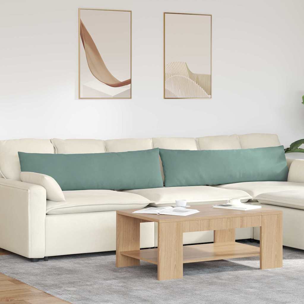 Sofa Pillows 2 pcs Sea Green 145 x 40 cm Cordura Fabric