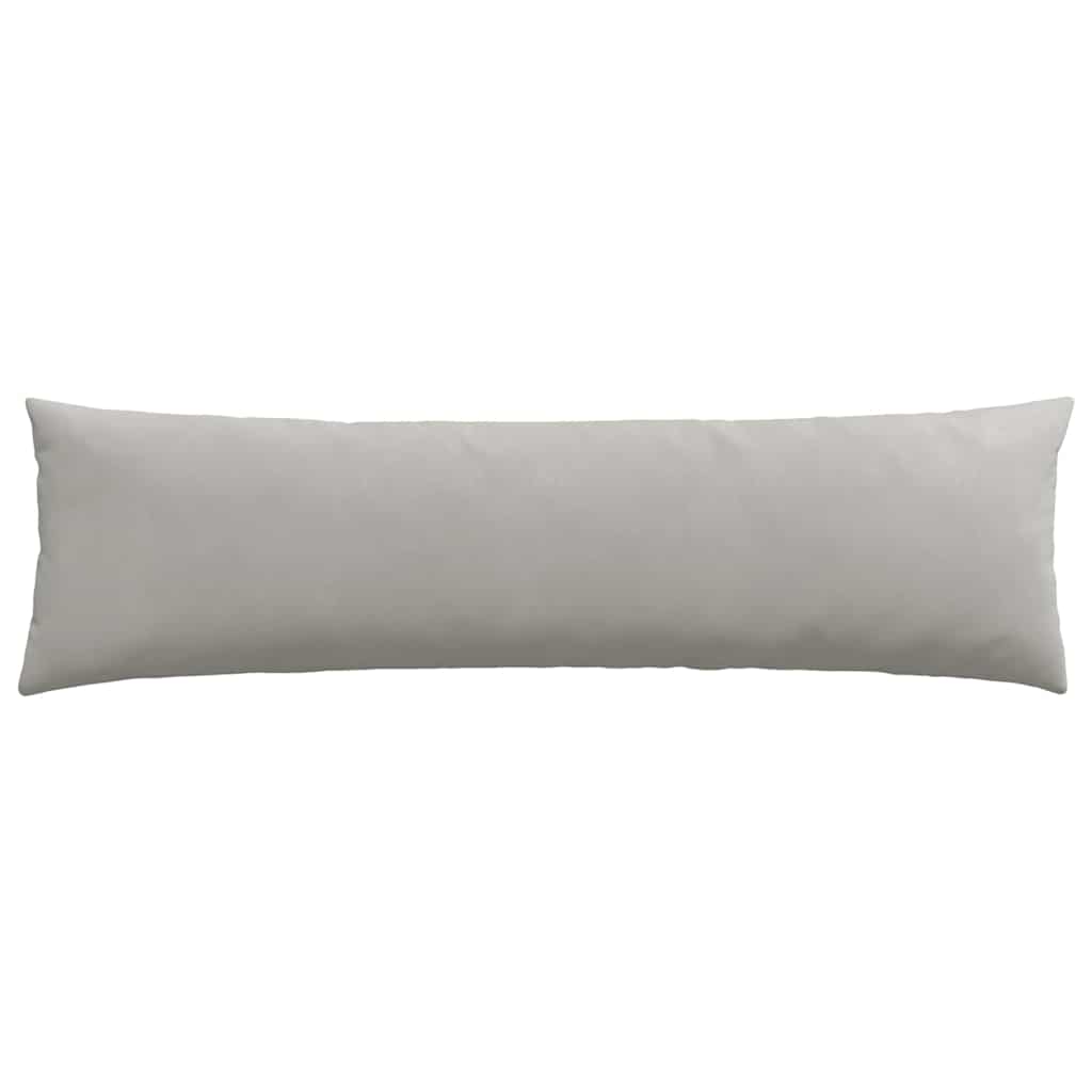 Sofa Pagalvės 2 pcs Šviesiai pilka 145 x 40 cm audinys