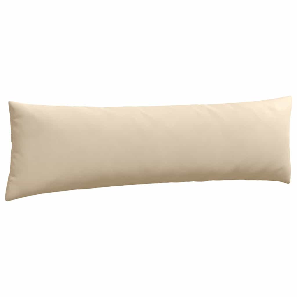 Sofa Pagalvės 2 pcs Kreminė 145 x 40 cm audinys