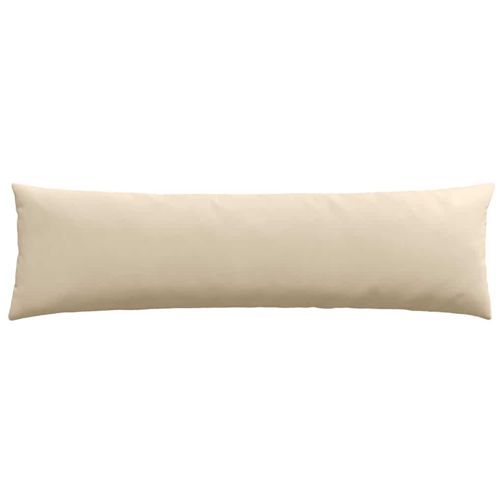 Sofa Pagalvės 2 pcs Kreminė 145 x 40 cm audinys