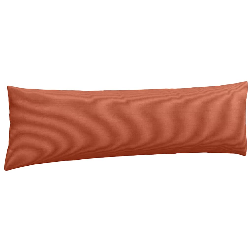 Sofa Pagalvės 2 pcs Raudona oranžinė 145 x 40 cm