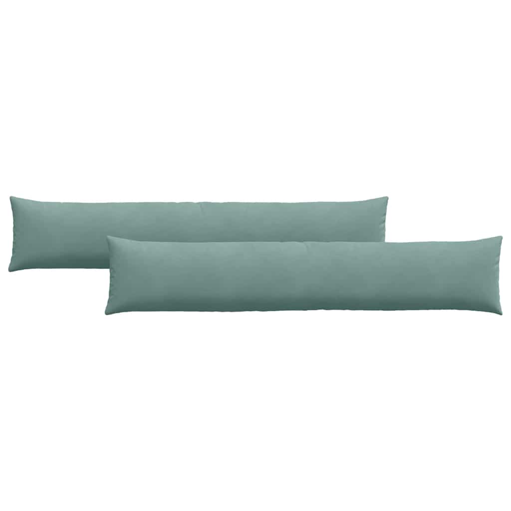 Sofa Pillows 2 pcs Sea Green 200 x 40 cm Cordura Fabric