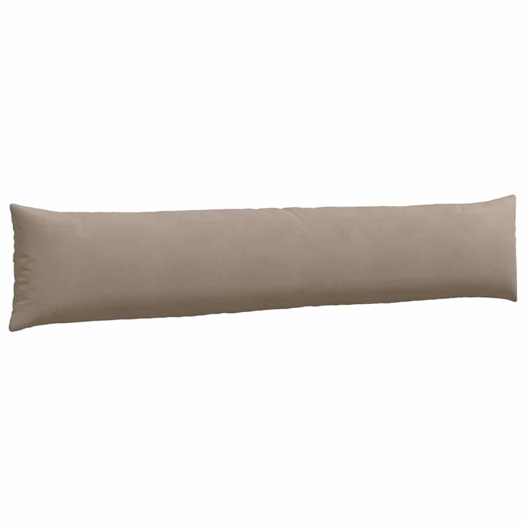 Sofa Pagalvės 2 pcs Taupe 200 x 40 cm audinys