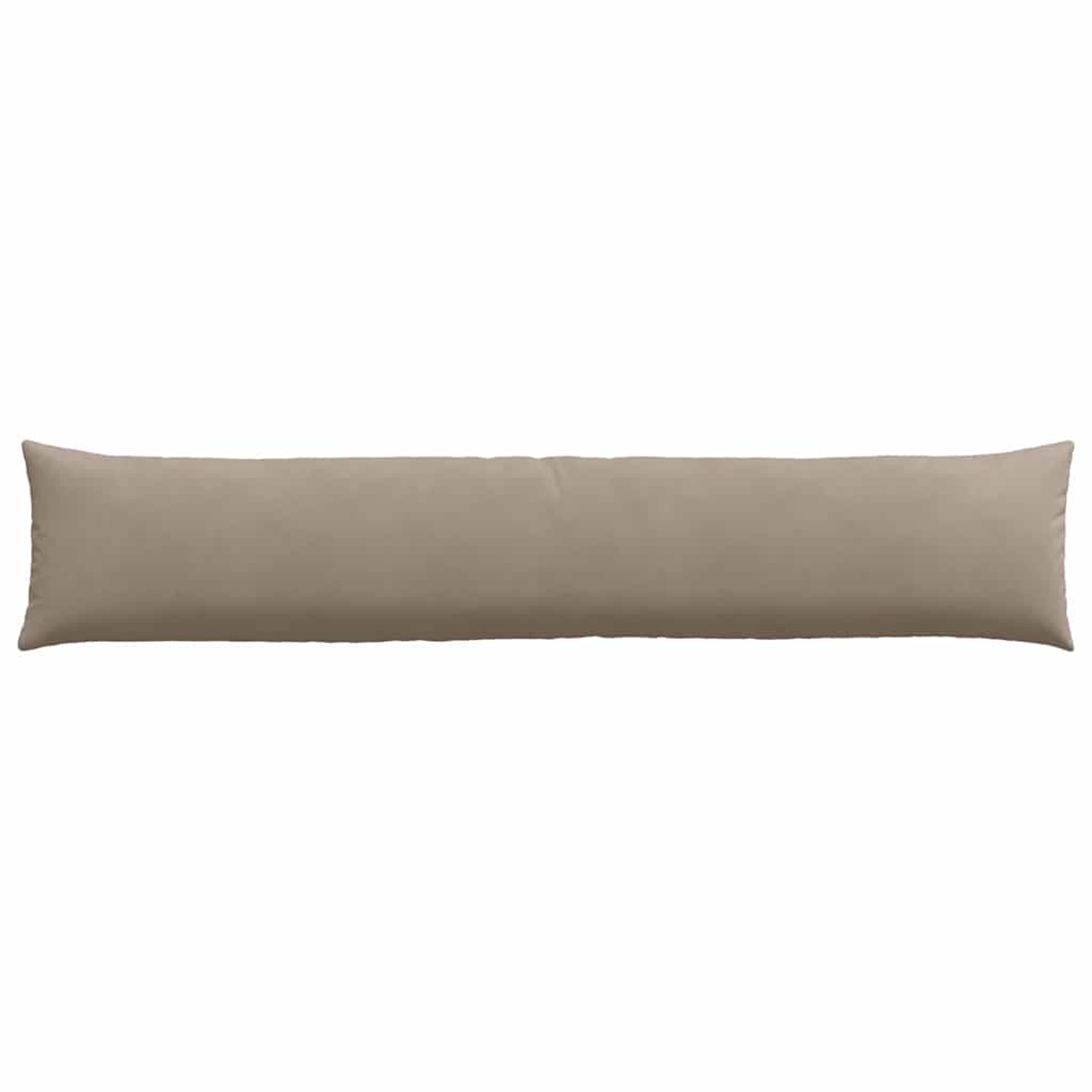 Sofa Pagalvės 2 pcs Taupe 200 x 40 cm audinys