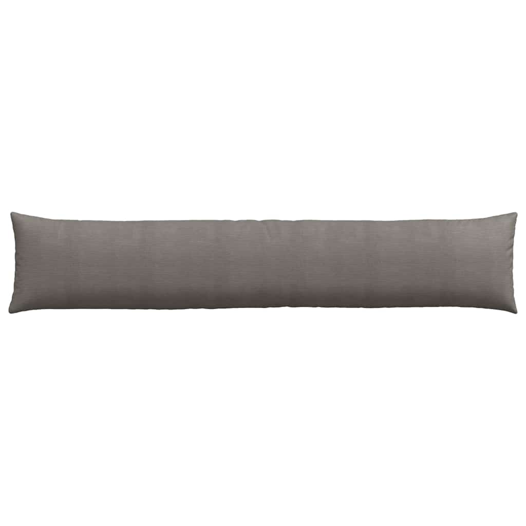 Sofa Cushion 2 pcs Light Grey 200 x 40 cm