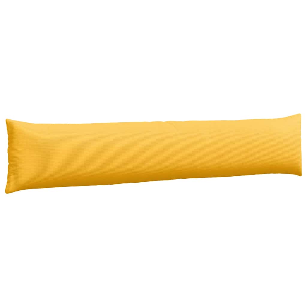 Sofa Pagalvės 2 pcs Šviesi geltona 200 x 40 cm