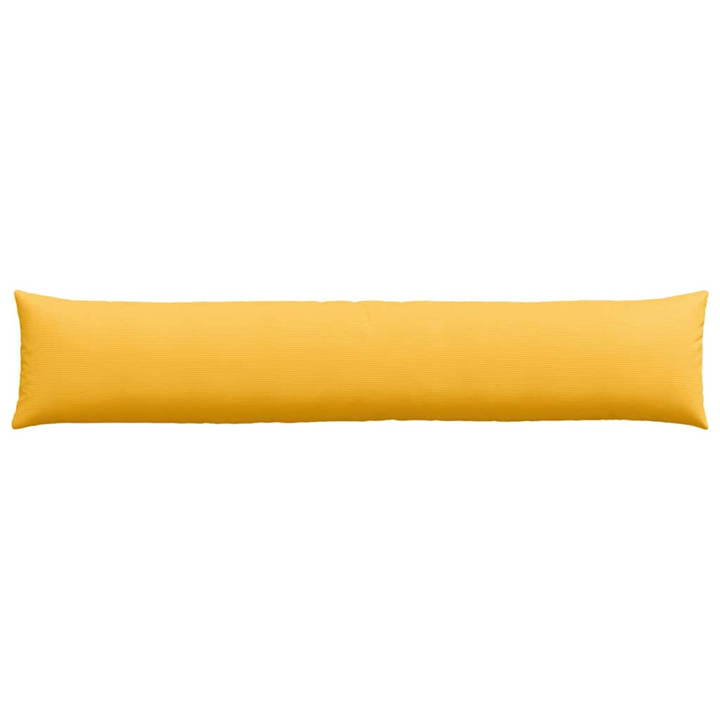 Sofa Pagalvės 2 pcs Šviesi geltona 200 x 40 cm