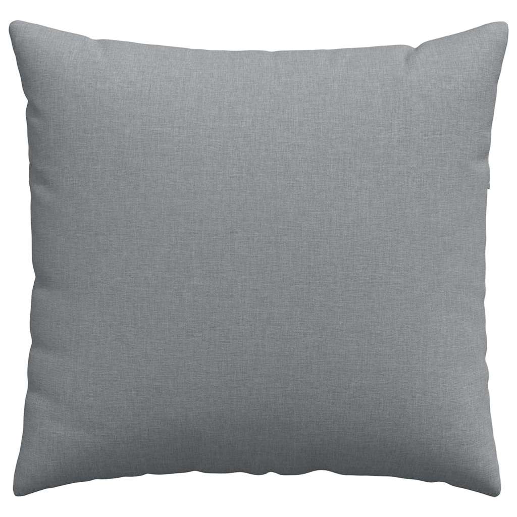 Sofa Pagalvės 2 pcs Šviesiai pilka 45 x 45 cm audinys