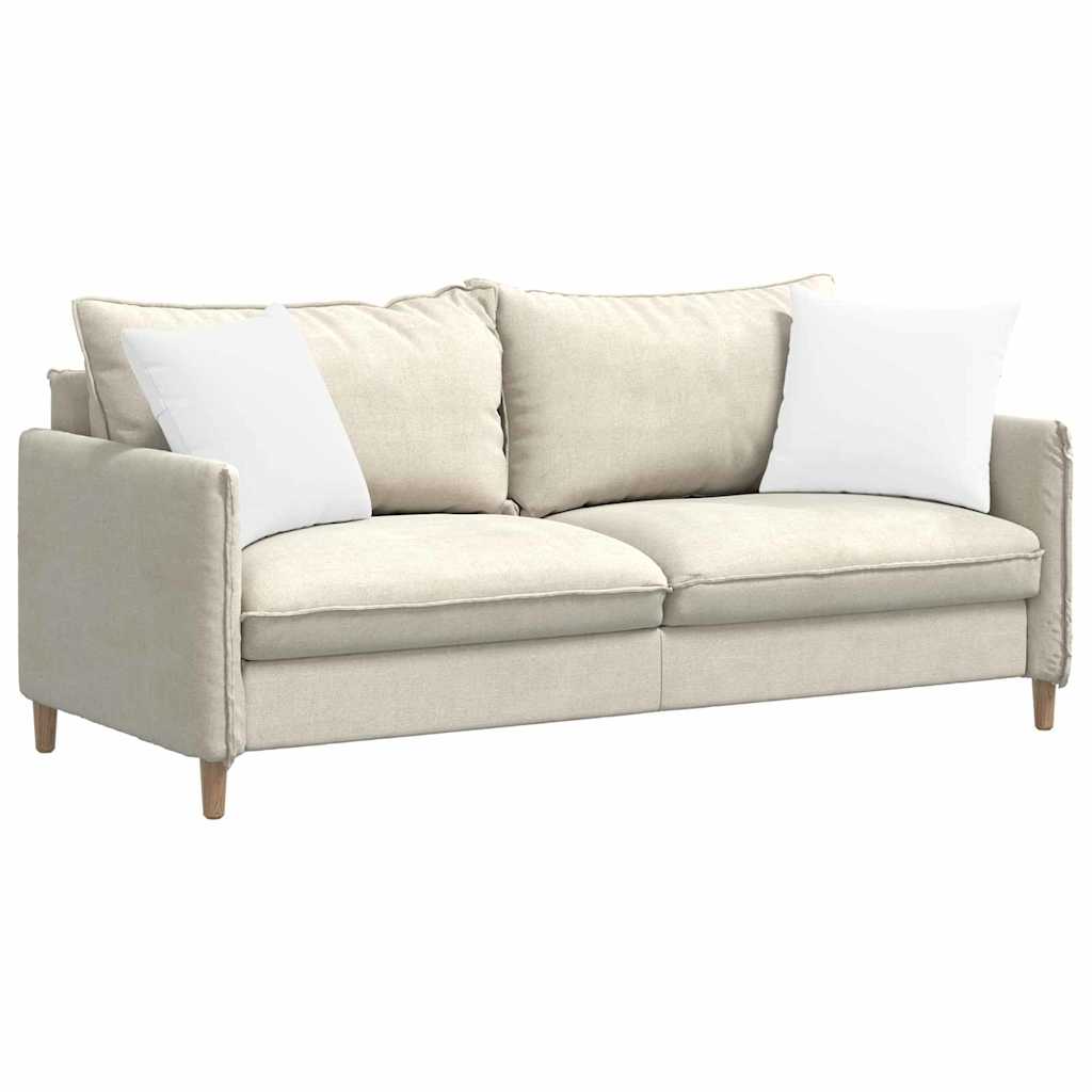 Sofa Pagalvės 2 pcs Balta 45 x 45 cm audinys