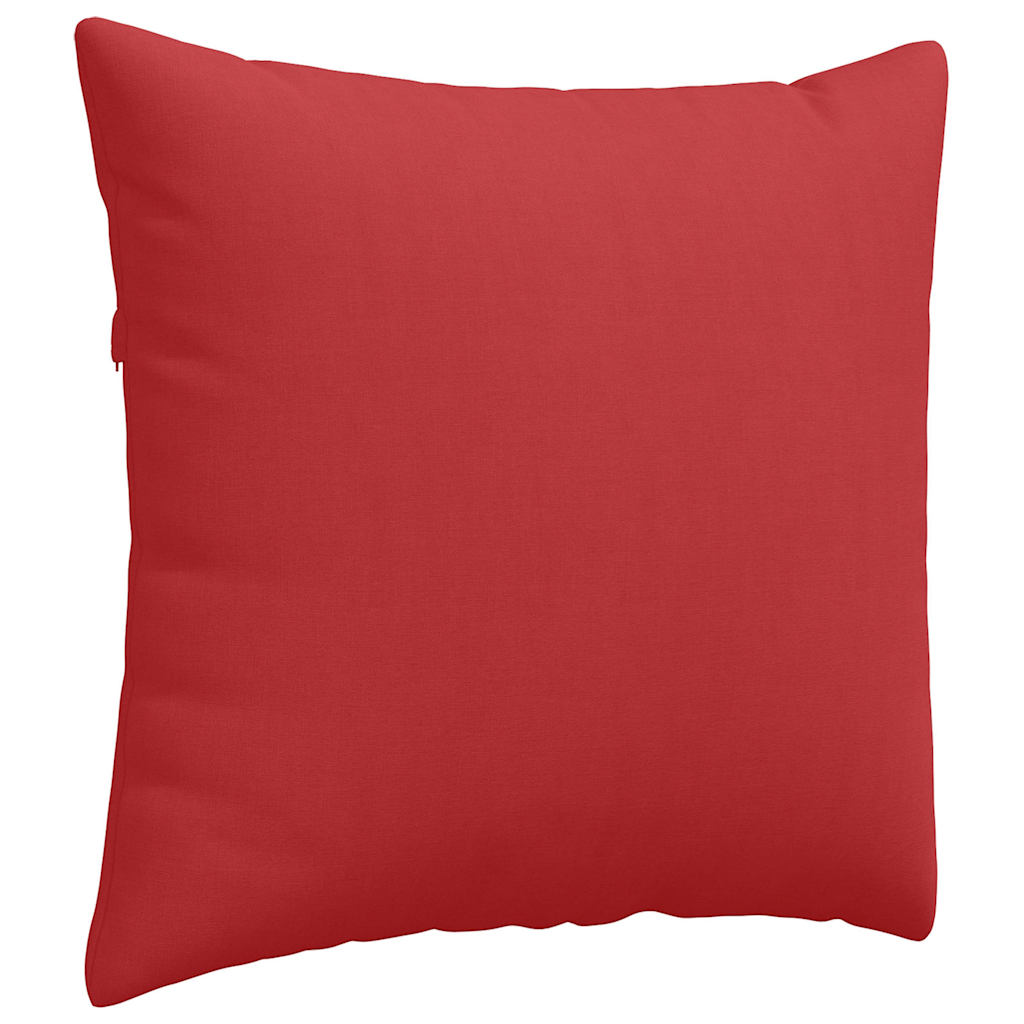 Sofa Pagalvės 2 pcs Raudona 45 x 45 cm audinys