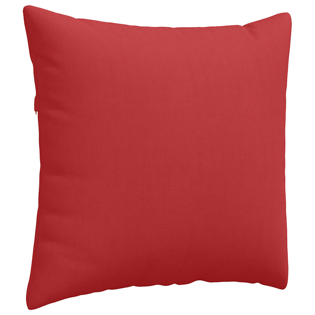 Sofa Pagalvės 2 pcs Raudona 45 x 45 cm audinys