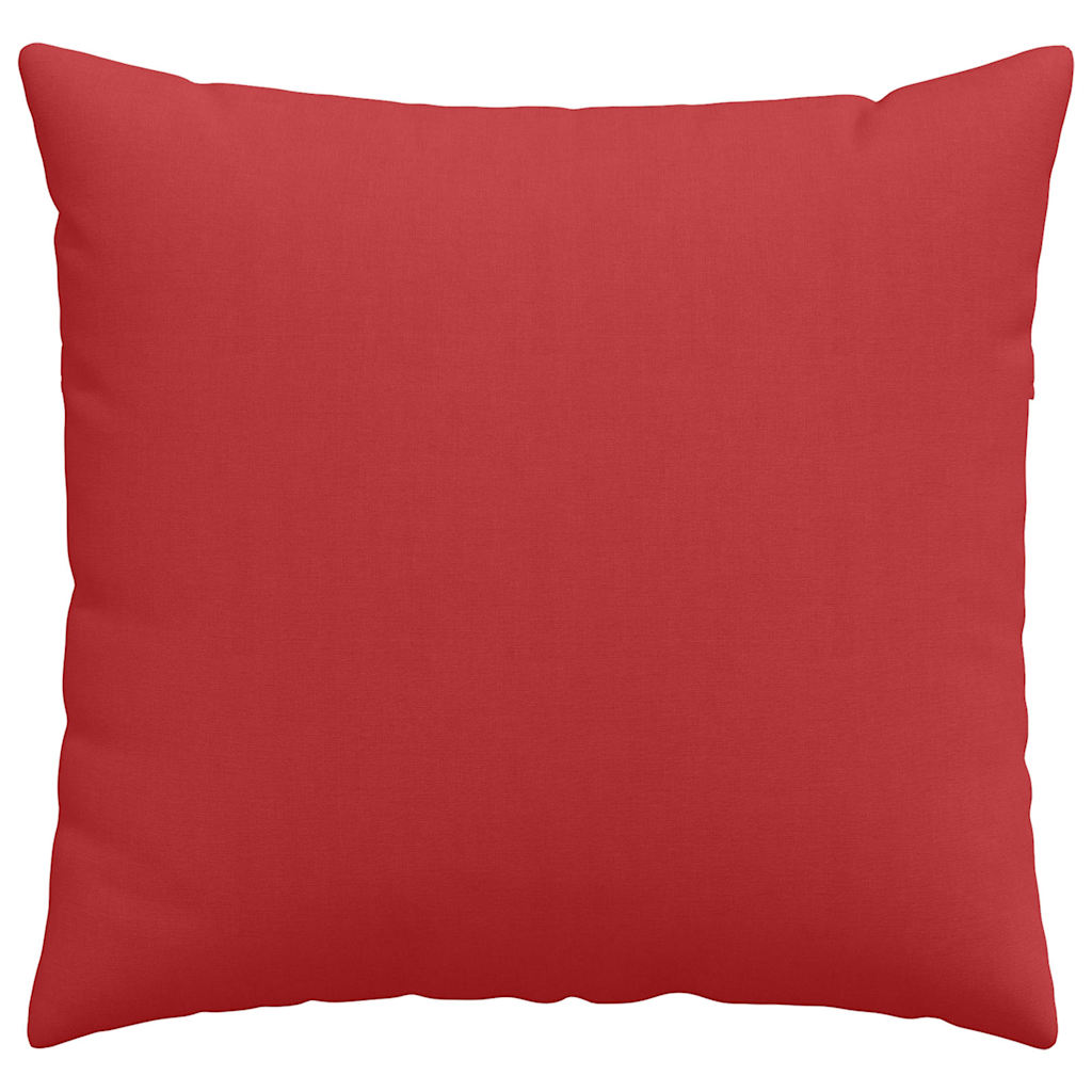 Sofa Pagalvės 2 pcs Raudona 45 x 45 cm audinys