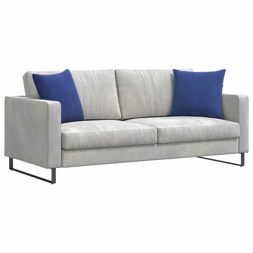 Sofa Cushions 2 pcs Police blue 45 x 45 cm